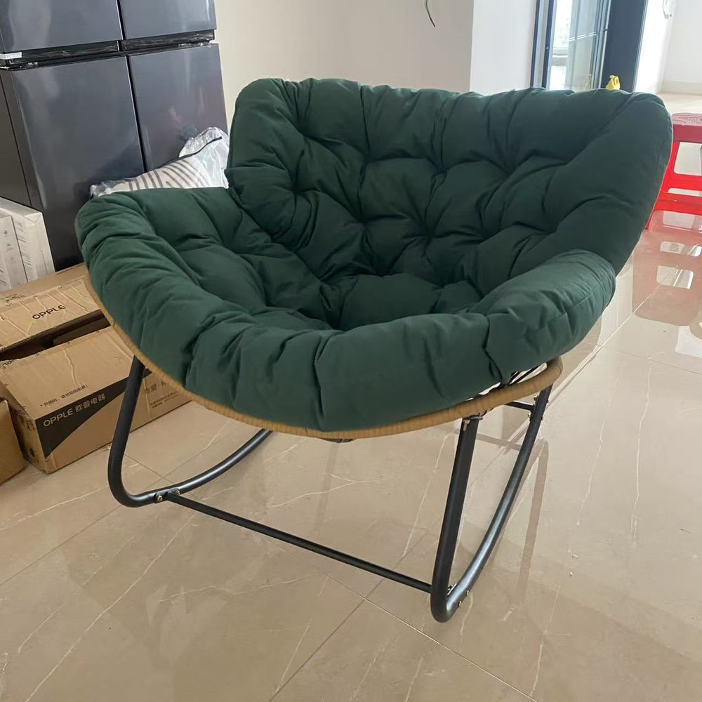 Bird's nest rocking chair rocking chair recliner single lazy sofa balcony adult nest chair reclining chair can sleep