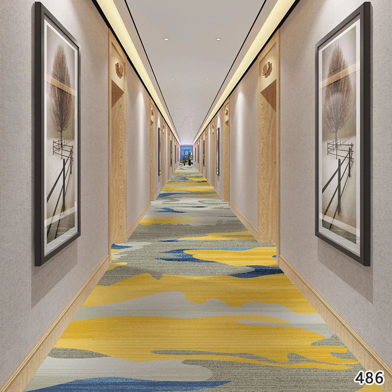 Restaurant carpet chinoiserie style large area banquet hall private room hotel aisle flame retardant cerpet commercial full floor