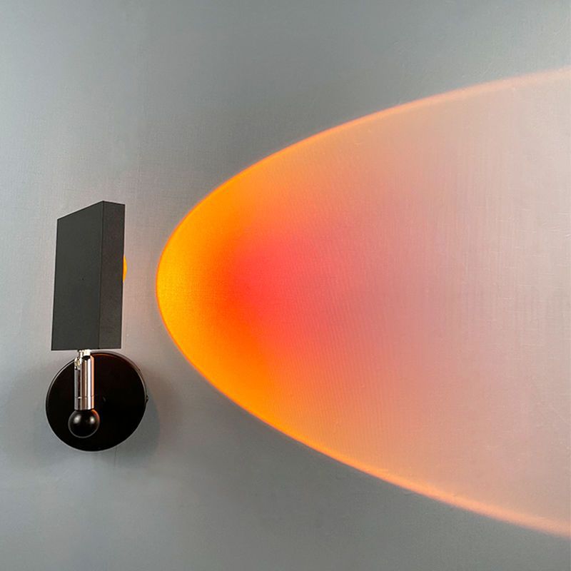Sunset lamp ins internet celebrity photo projection wall lamp rainbow atmosphere sunset decorative lamp bedside sunset red wall lamp