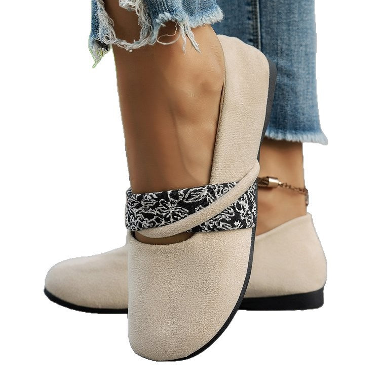 spring/summer new arrivals: plus-size women's casual flats for cross-border e-commerce. sizes 36-43 available. wholesale options and  dropshipping available
