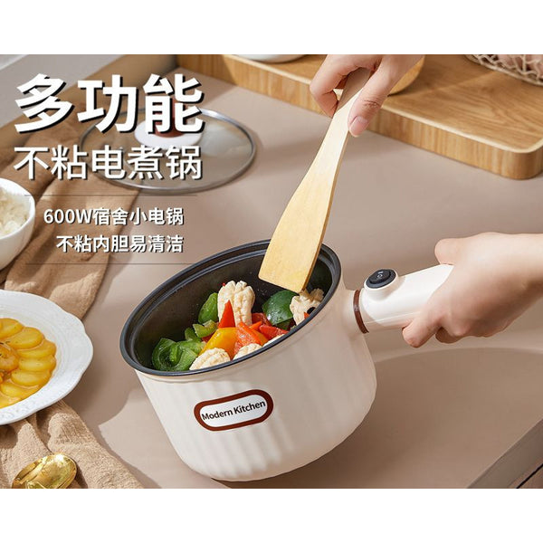 Electric cooking pot Household dormitory pot Multifunctional integrated small electric pot Rental house Cooking rice Fried vegetables Electric hot pot Others