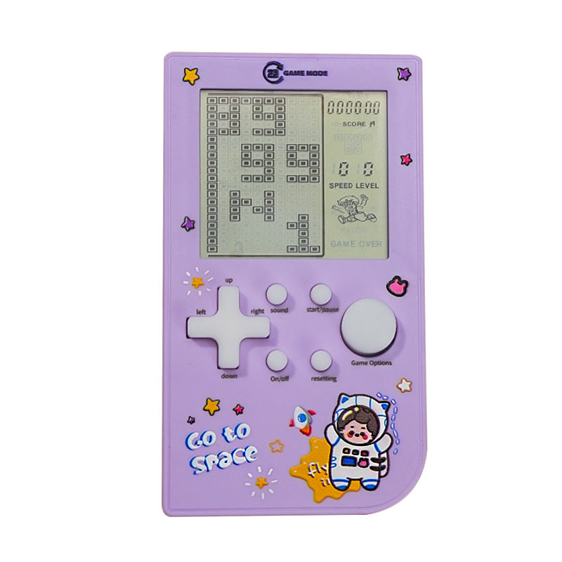 3inch large screen tetris game console classic nostalgic handheld digital game console toy gift wholesale