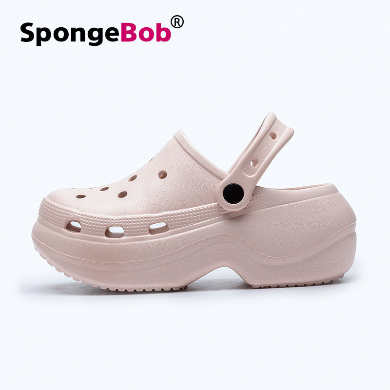 Women's clogs - new summer collection: thick-soled, anti-slip beach sandals with closed toe for adults. perfect for the beach and everyday wear