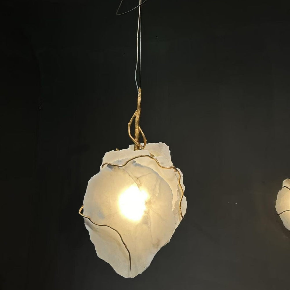 all-copper natural spanish marble small chandelier stylish model room bedside wall lamp art model room lighting fixtures