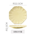 8.8inch plate-yellow