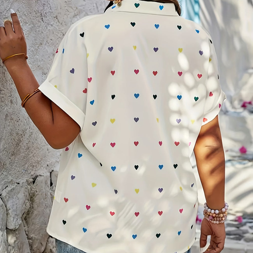 wholesale women's short-sleeved shirts, trendy shirt with hot-selling cross-border print designs, dropshipping available