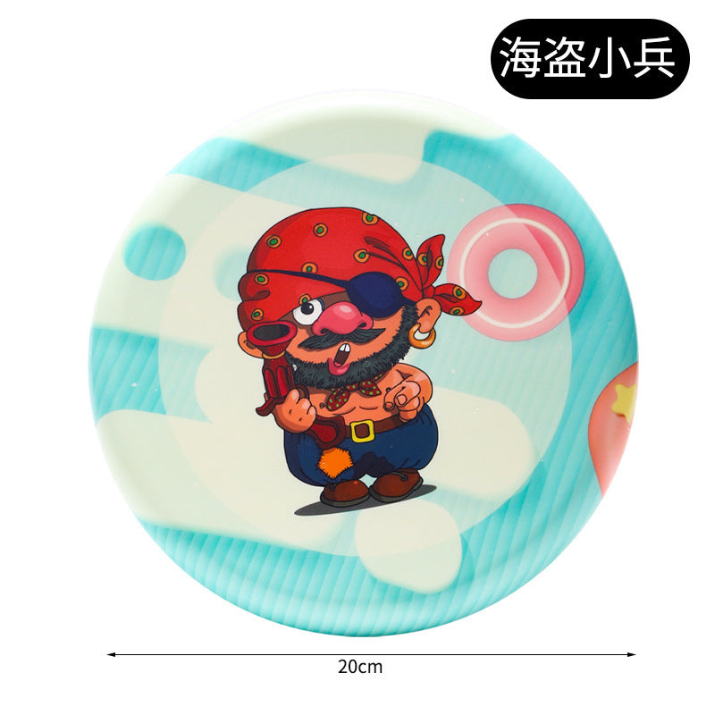 Kids' pu soft flying disc - kindergarten toss & catch sports foam frisbee - parent-child interactive outdoor game toy for boys & girls