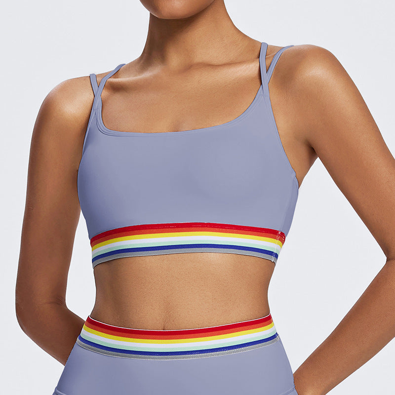beautiful back sports intimates naked high elastic yoga bra slimming lookfashioneasiest for matchwhite yoga tops for women