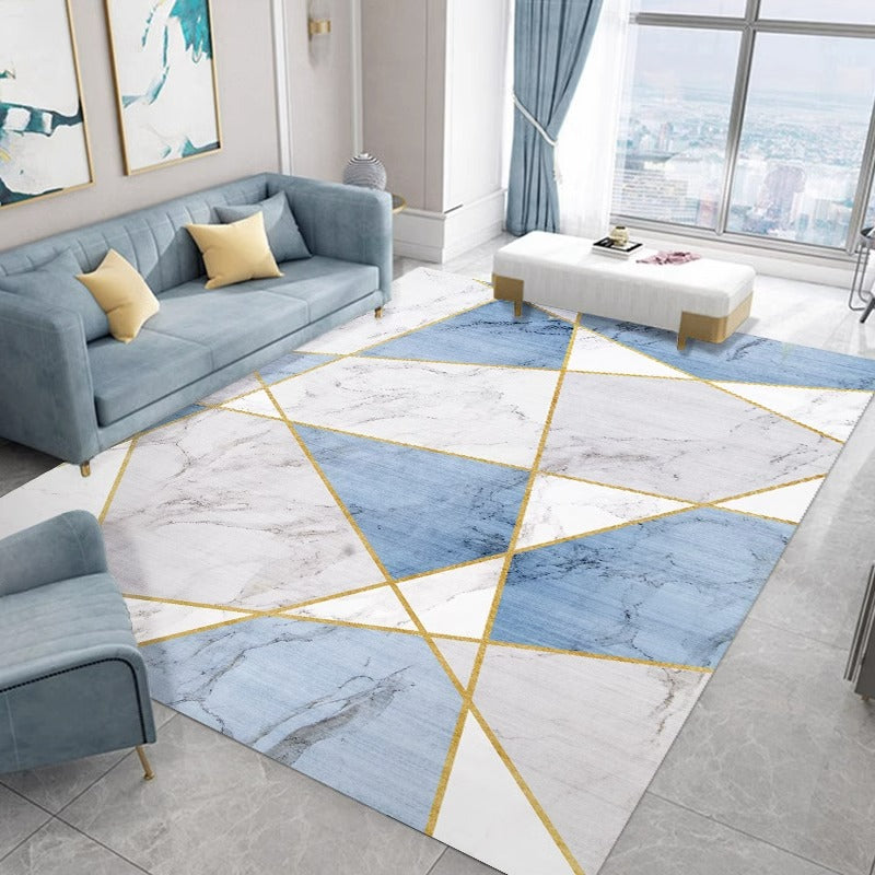 Carpet living room scandinavianins style simple modern bedroom room sofa coffee table floor mat large area full floor for home