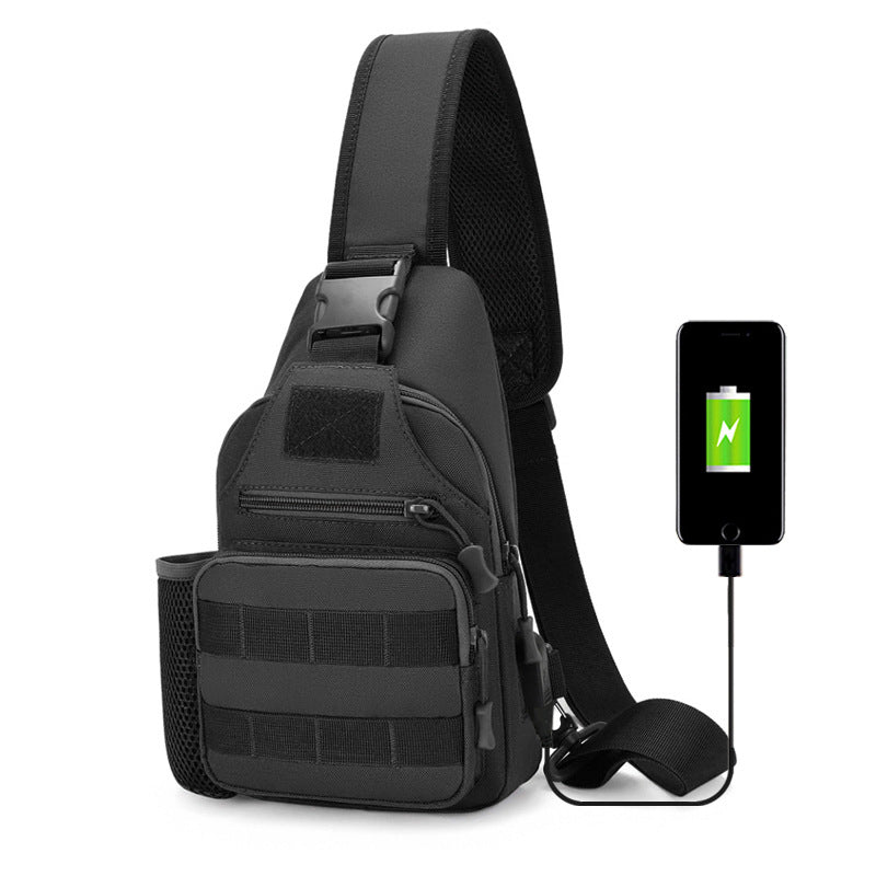 New Cross-border Tactical Outdoor Bag Leisure Convenience Large Capacity One Shoulder Crossbody Travel Backpack Multifunctional Luya Chest