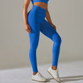 High-waisted, seamless leggings designed to sculpt a peach-shaped butt, flatten the tummy, and provide tummy control. perfect for sports, yoga, running, and fitness activities. quick-drying and ideal for workouts