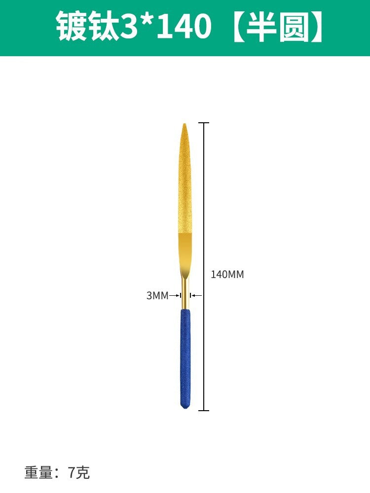 Diamond file, titanium plated file, assorted file, alloy file, metal jade grinding tool suit