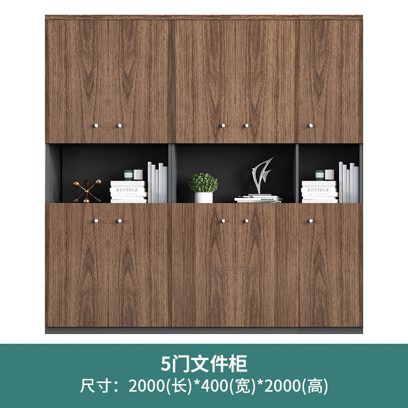 Saint li office file cabinet, wooden low cabinet, floor-standing storage cabinet, storage cabinet, office staff files