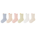 Babylon socks fall and winter fleece-linedthickened baby terry socks ear-lifting small ears boneless infant socks category a