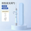 New arrival luminous ear scoop baby with light rechargeable ear scoop set kids adult tweezers ear picking earwax ear