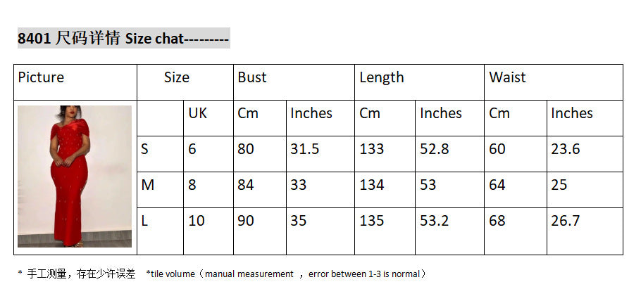 Export supply one shoulder silm beading silm sexy long skirt african women's clothing fashiondress