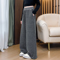 Girls' autumn pants - new  styles for older girls: striped sweatpants, casual wide-leg trousers for kids