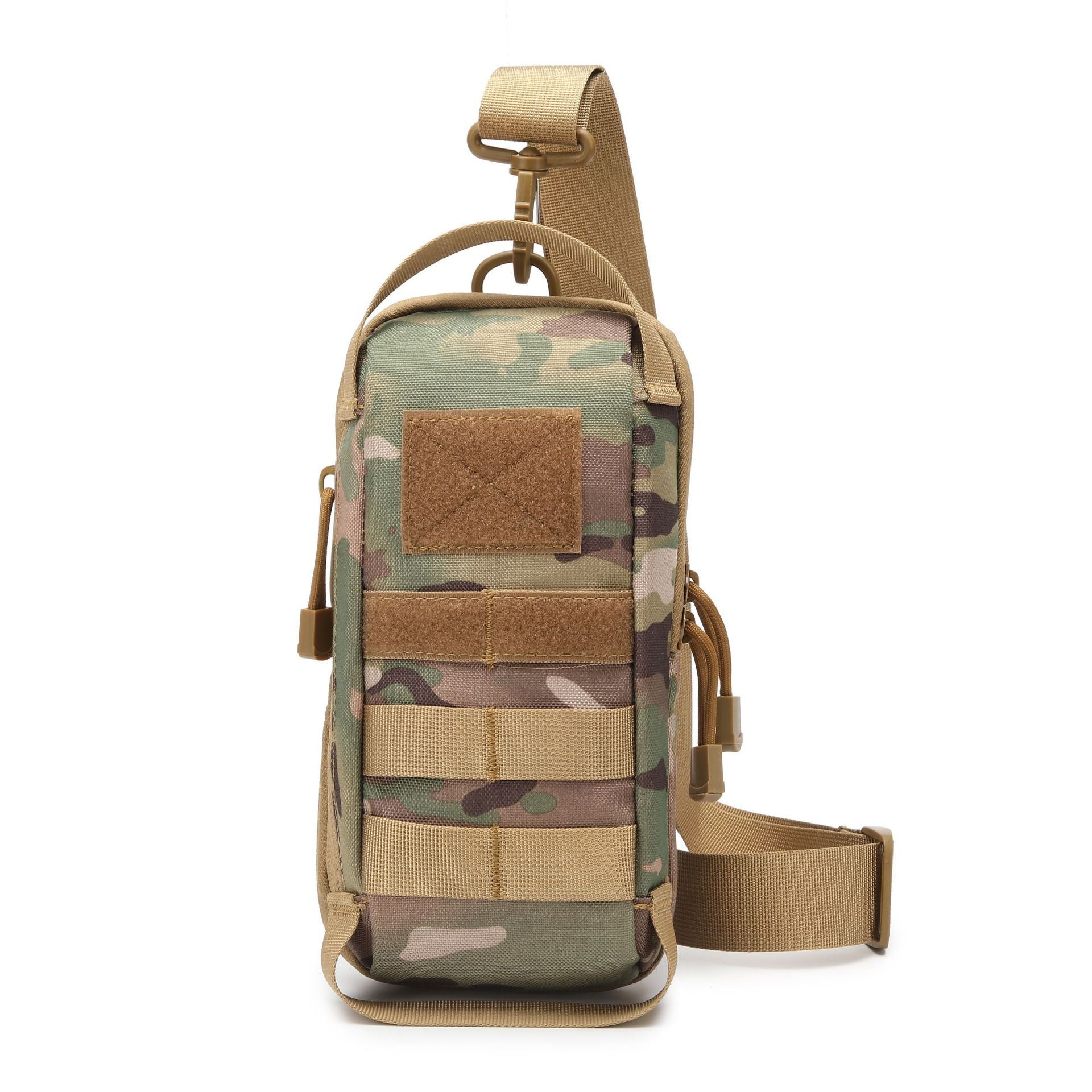New military fans outdoor sports wear-resistant multi-functional messenger shoulder bag, cycling mountaineering storage men's breast bag