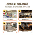 Huaer double door air-cooled frost-free beverage display cabinet refrigerator commercial freezer convenience store fruit preservation refrigerator