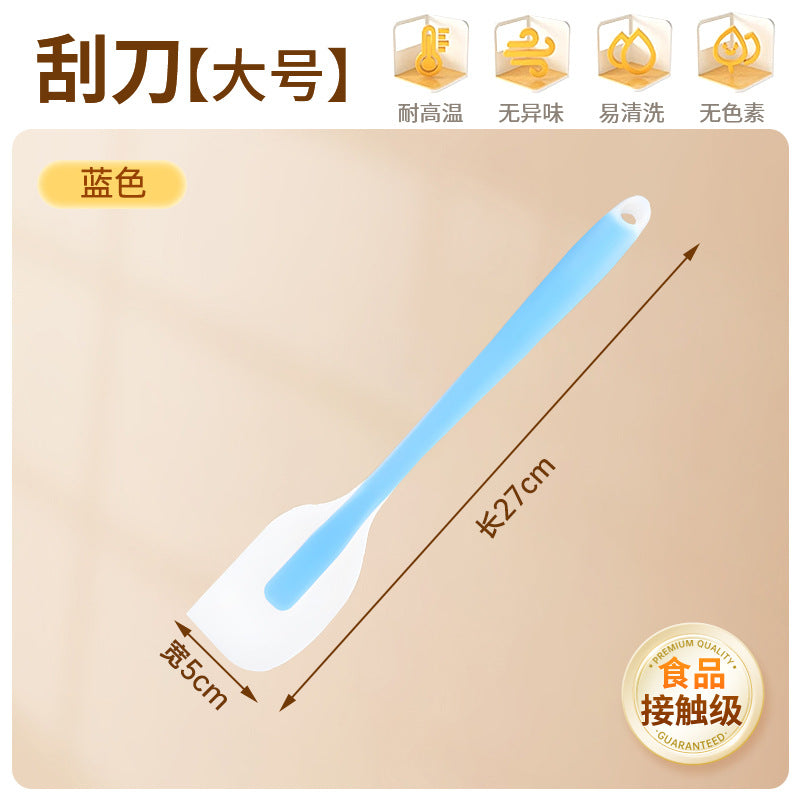Silicone spatula all-in-one scraper spatula special cake cream mixing knife high temperature resistant food grade baking tool