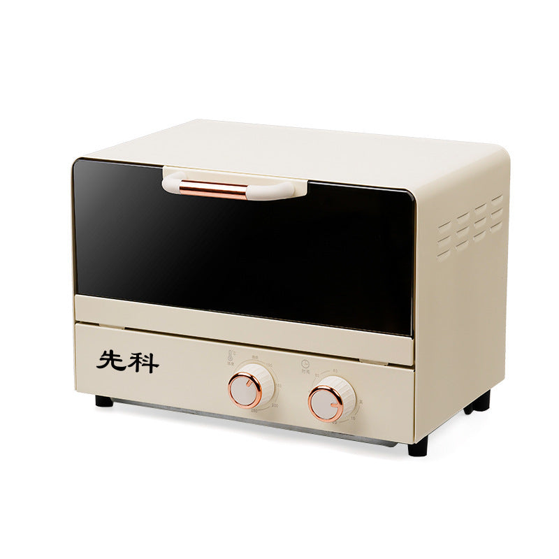 New arrival electric oven 16l high-looking mirror timing constant temperature electric oven all-in-one machine baking barbecue popular upper and lower