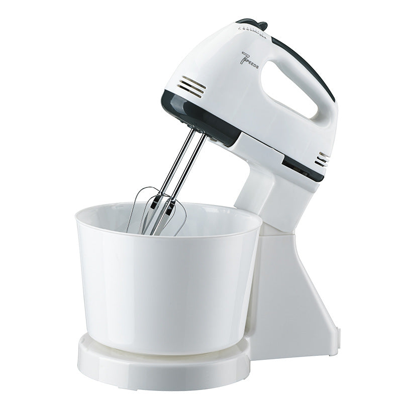 Electric stand mixer - compact desktop model for home use - dough mixer, cream whisk, and whipping tool - wholesale & dropshipping available - cross-border e-commerce