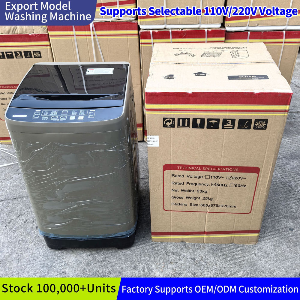 Export english fully automatic washing machine cross-border hot model 8kg10kg12kg 15kg washing machine