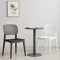 Plastic chair for homethickened scandinavian restaurant back chair dining table commercial dining chair modern casualplaid stool