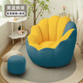 Yellow and blue stitching + standard pedals + pillow