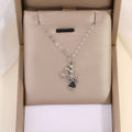 Strawberry necklace wholesale: european, american, and korean style minimalist ins rabbit pendant with diamond accents, enamel cartoon cute jewelry for women