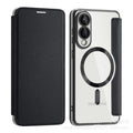 Suitable for samsung s26plus business flip gold shield magnetic leather case s23 mobile phone case s24ultra sheath a07