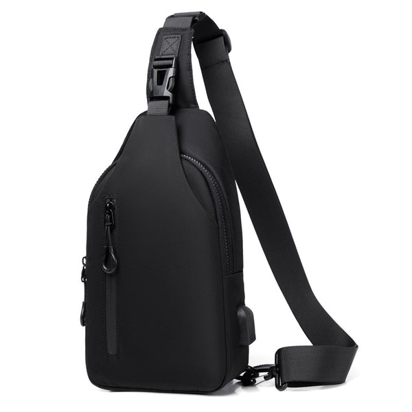 Breast bag men's Korean version messenger bag casual Oxford cloth bag backpack shoulder bag men's bag chest bag tide bag wholesale