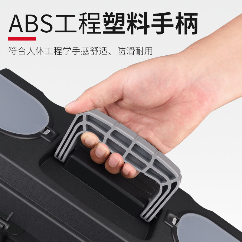 Hardware Toolbox Enlarged and Thickened Multifunctional Portable Electrician Storage Box Practical Vehicle Maintenance Tools Industry