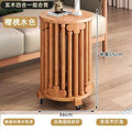 Cherry wood color [chair*6+movable shelf]