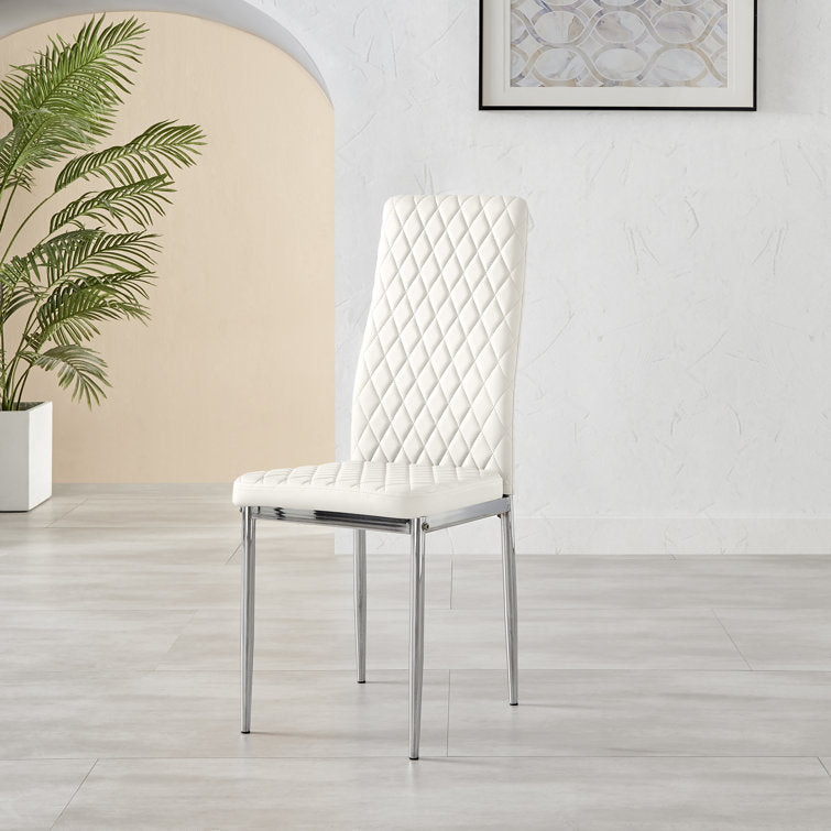Export horizontal line chair dining chair accessible luxuryfor home backrest chair italian soft bag restaurant chair dining chairs