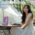 New arrival desktop fan usb handheld dormitory portable five-speed small outdoor silent digital display card small fan