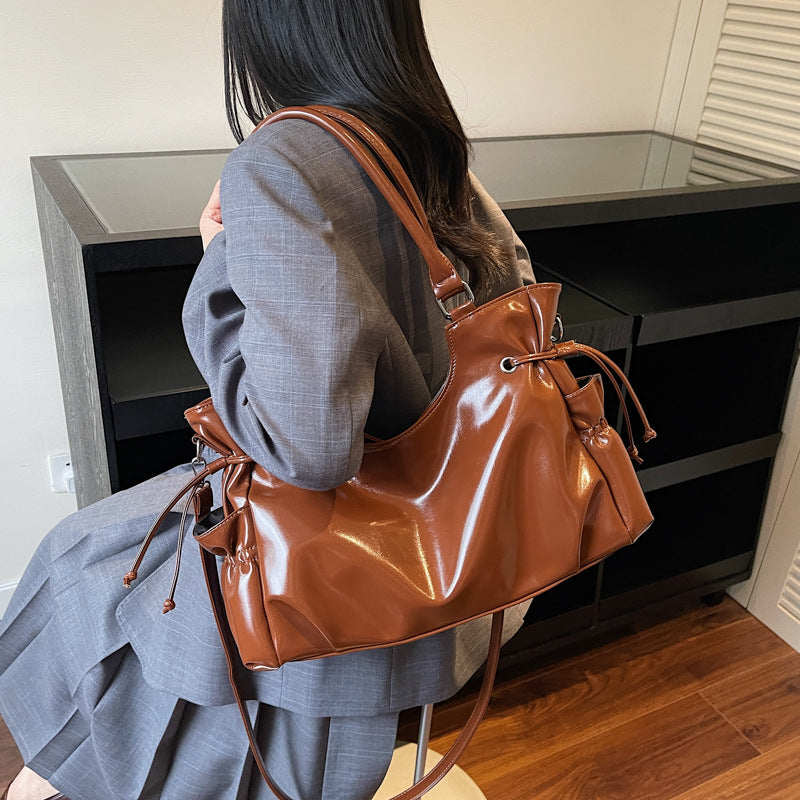 2025 new autumn/winter tote bag - women's casual large capacity commuter bag - trendy, high-end, versatile women's crossbody bag