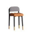 Stool back chair bedroom dressing table makeup chair for home stackable soft pack restaurant dining chair bar chair accessible luxury
