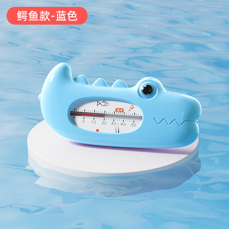 Baby cartoon cute water thermometer - crocodile design for bathing - measuring water temperature - special temperature meter for children's bath