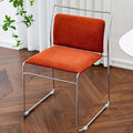 Second-hand style dining chair for home bauhaus small apartment popularclassy study chair cafe soft back chair