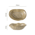Japanese kiln-turned ceramic oyster-shaped dish, sushi soy sauce, mustard dish, appetizer dish, hot pot restaurant dipping dish, seasoning dish