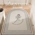 High-end doormat for entryway, home anti-slip floor mat,  new style, minimalist modern luxury, no-wash
