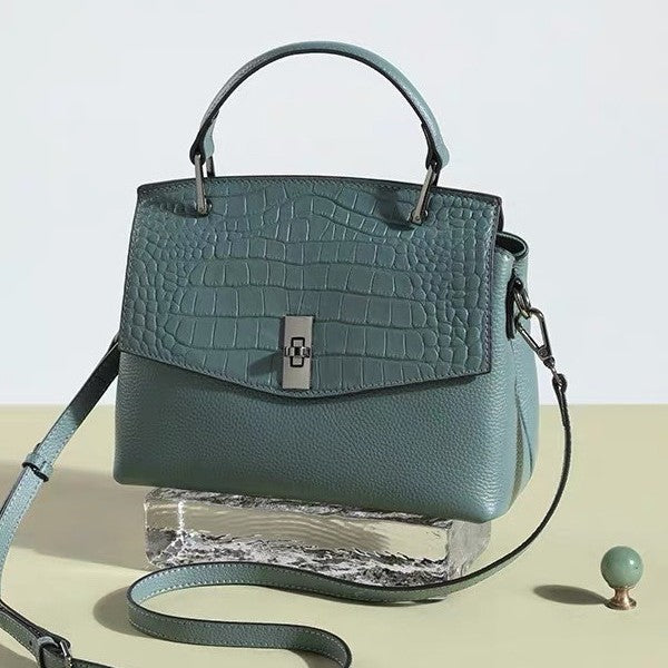 Genuine leather women's commuter bag - 2024 autumn/winter new arrival - versatile and stylish handbag, shoulder bag, and crossbody bag