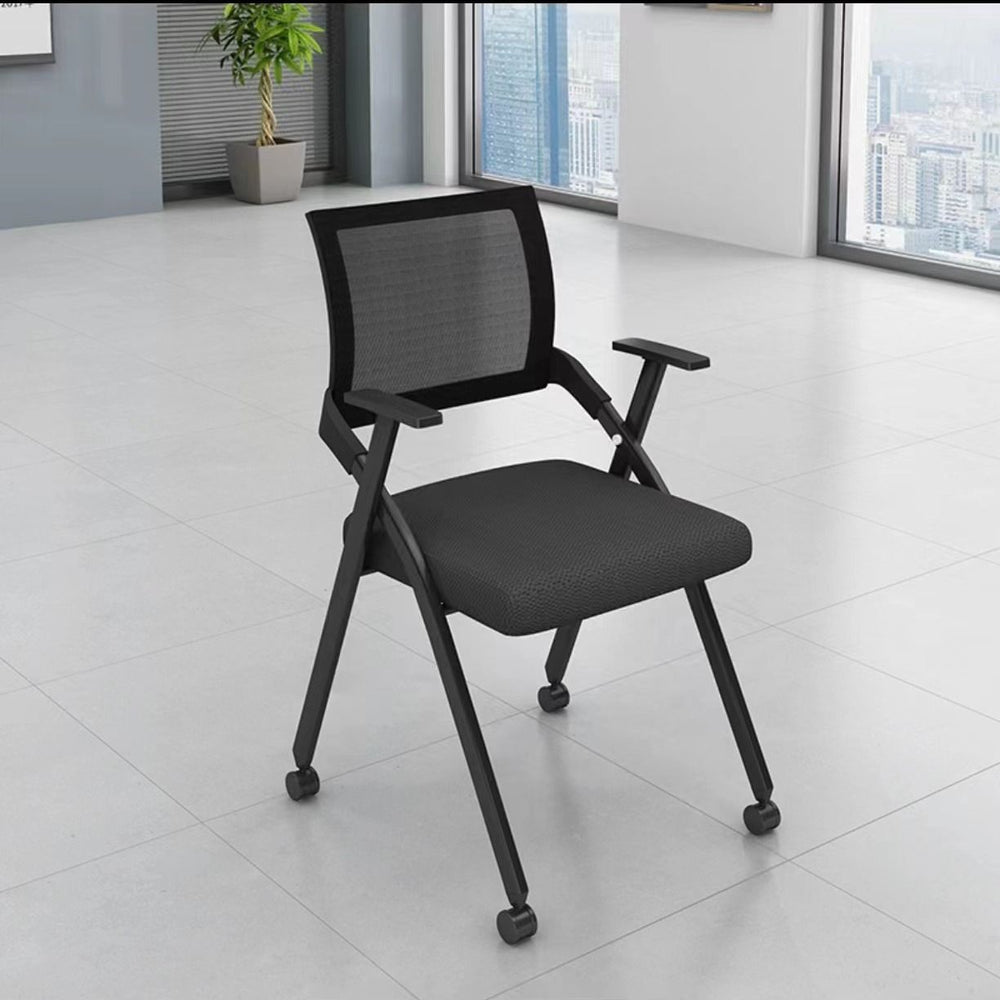 Conference writing board table and chair office chair all-in-one conference room meeting foldable chair foldable training chair with table board chair