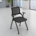 Conference writing board table and chair office chair all-in-one conference room meeting foldable chair foldable training chair with table board chair
