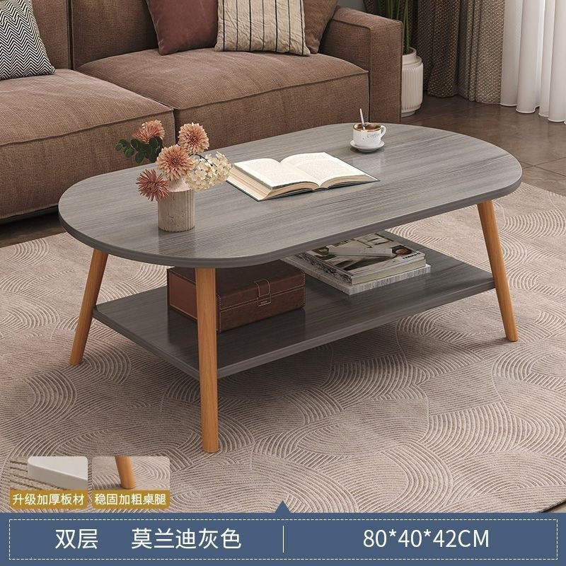 Coffee table modern casual rental house balcony low table living room small tea table hotel apartment bedroom sofa side table