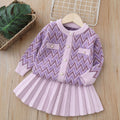 Kids' sweater set -  autumn new collection: stylish princess dress for baby girls, autumn girls' clothing set