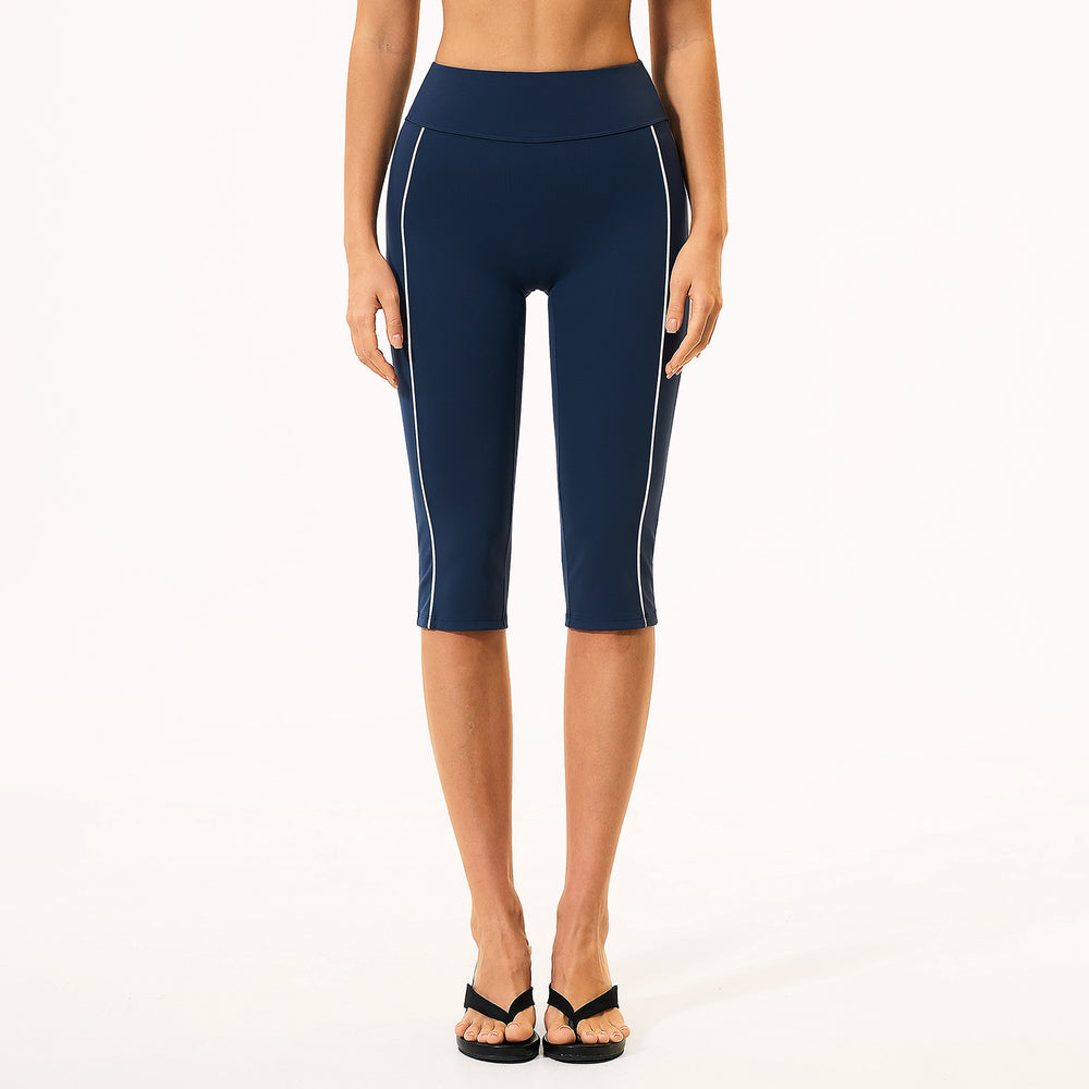 Color block brushed fleece compression tank top with removable pads - breathable, comfortable, quick-dry yoga & workout top 4539