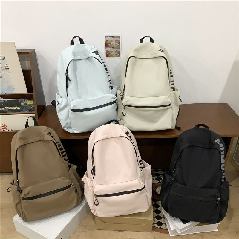 School bag new male and female Korean version of high school Mori students backpack junior high school students high school students large capacity school bag backpack