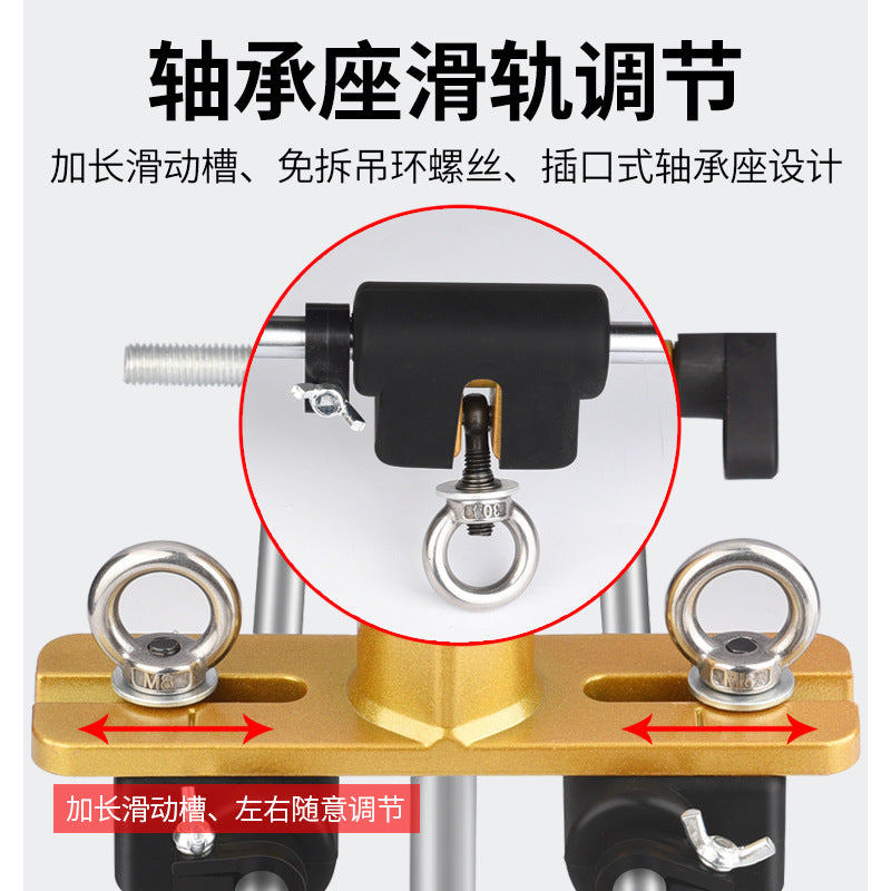Solid wood door lock slotting machine, hole opener, full set, woodworking installation tools, special artifact for unlocking, upgraded version